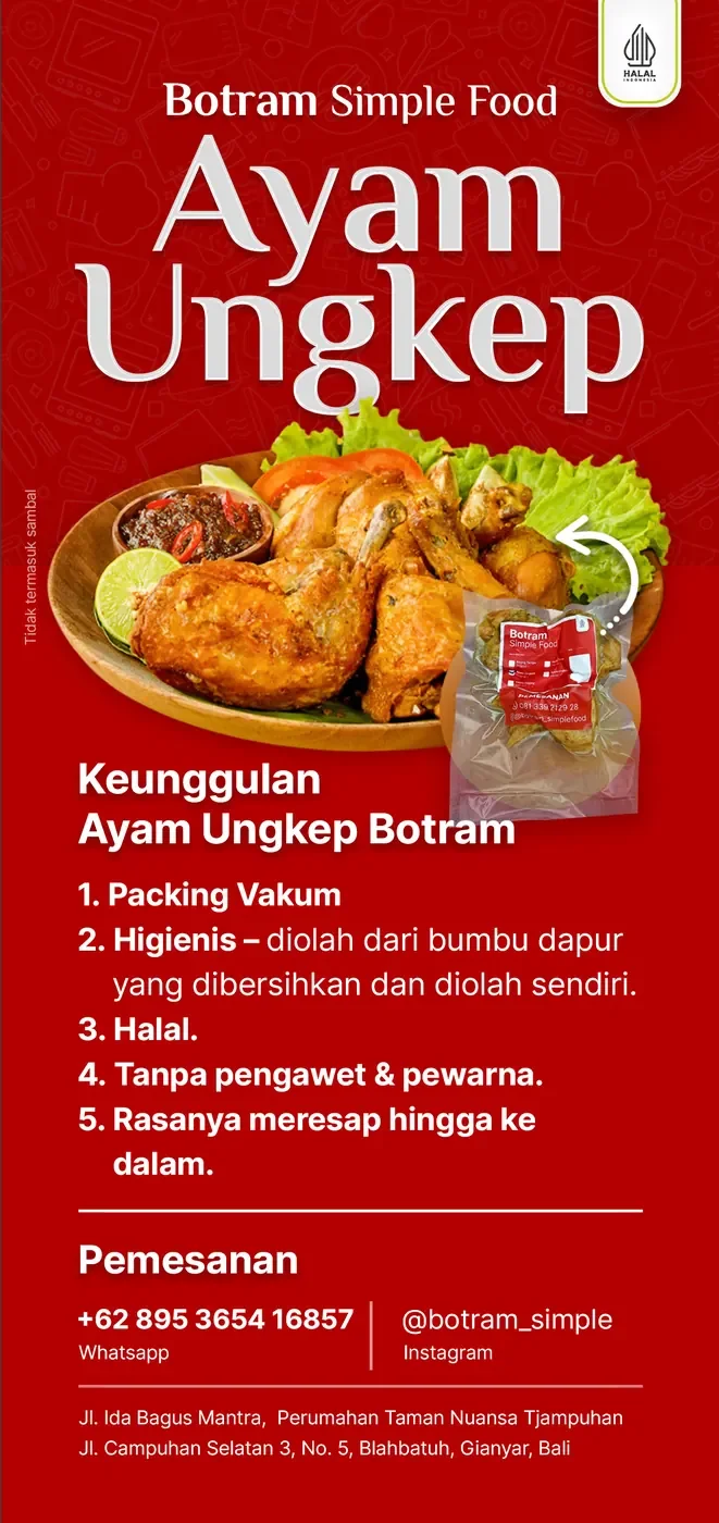 Botram Simple Food Ayam Ungkep poster