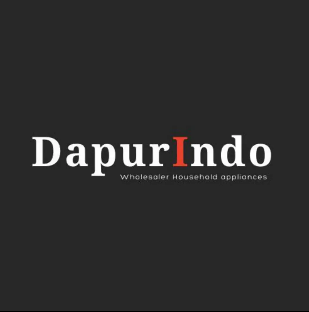 Dapurindo wholesaler logo in white on dark grey