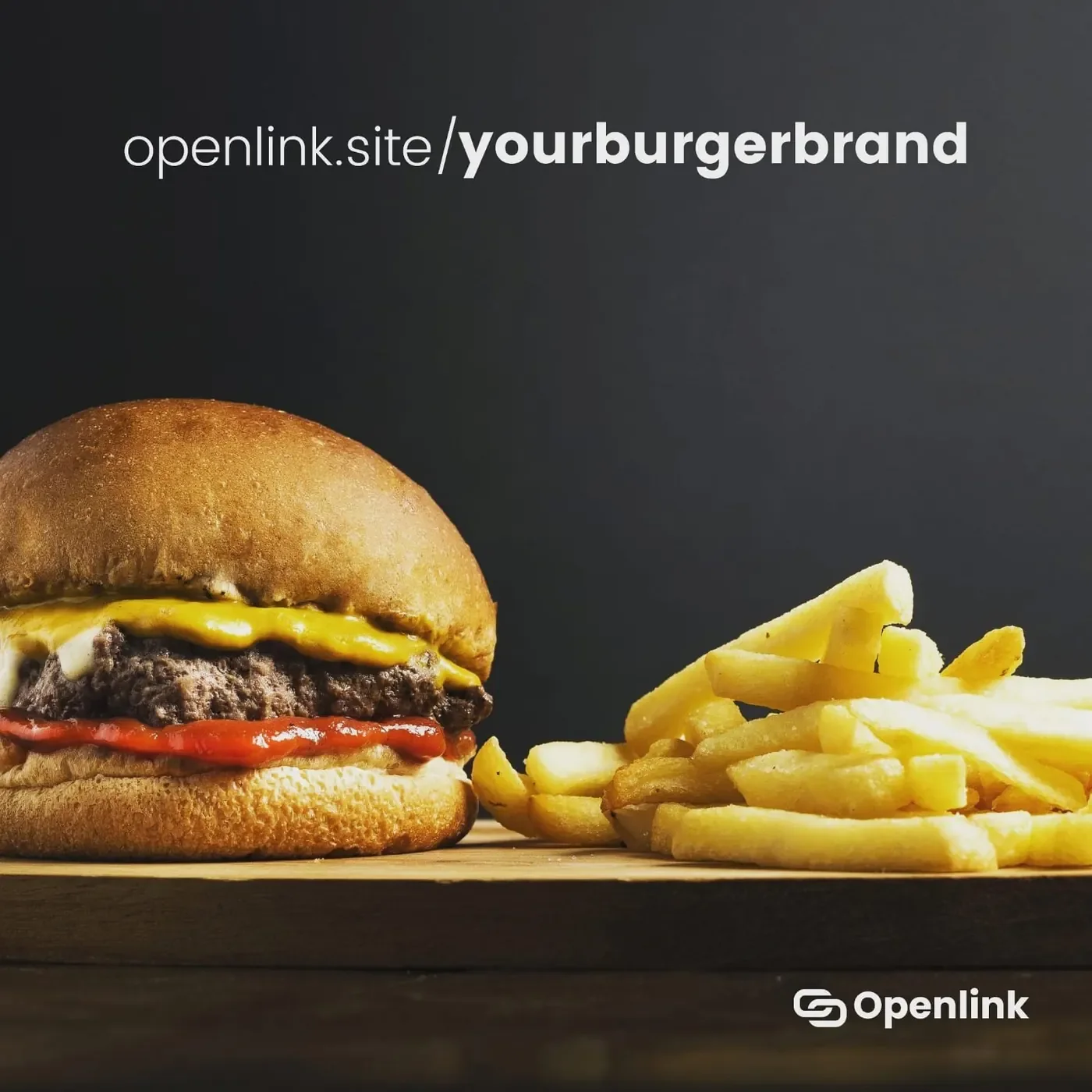 Openlink: yourburgerbrand promotional image