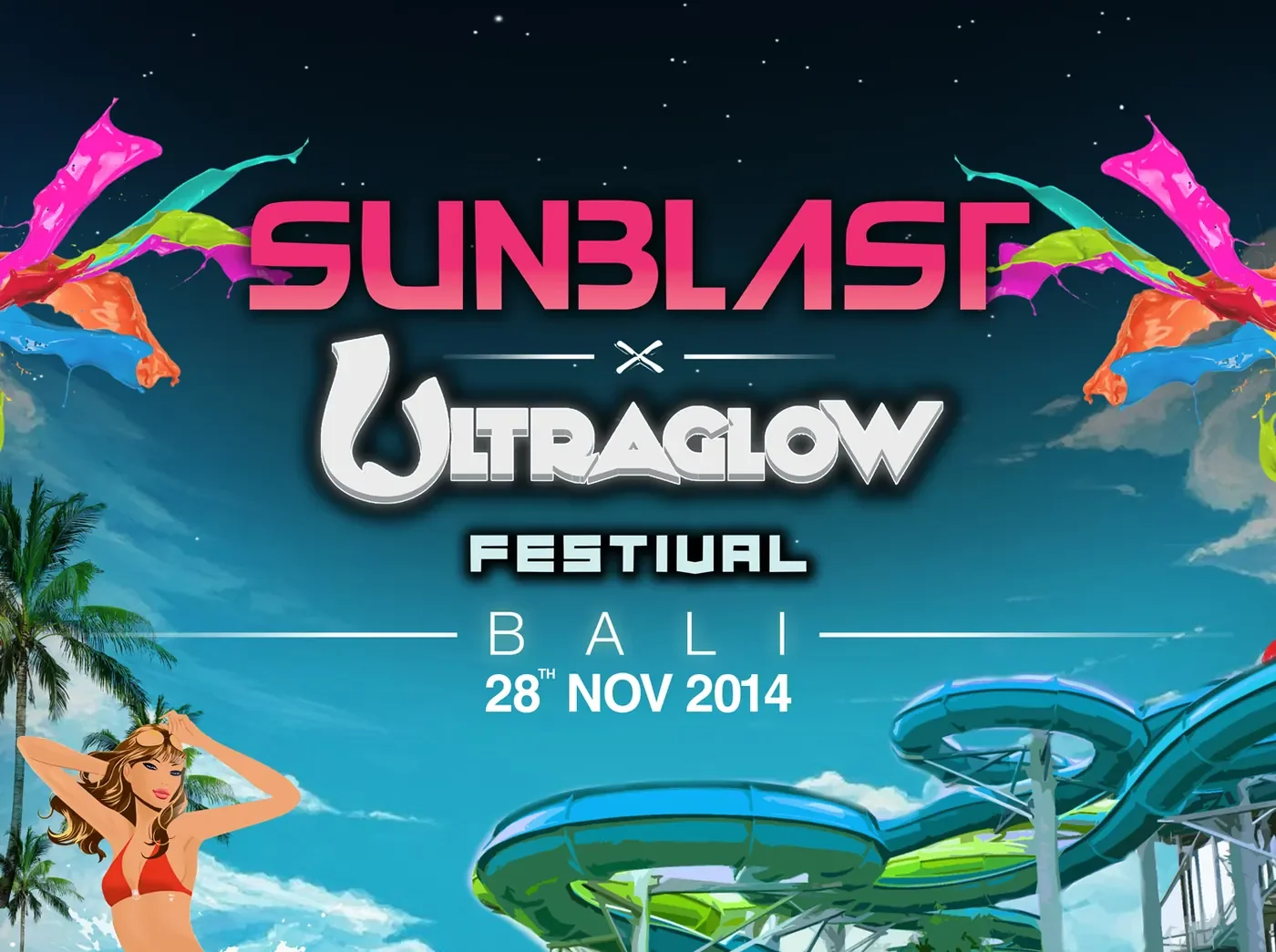 Sunblast x Ultraglow Festival Bali proposal cover, 28 November 2014