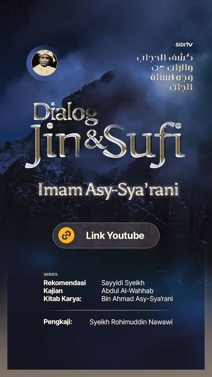 Dialog Jin and Sufi poster