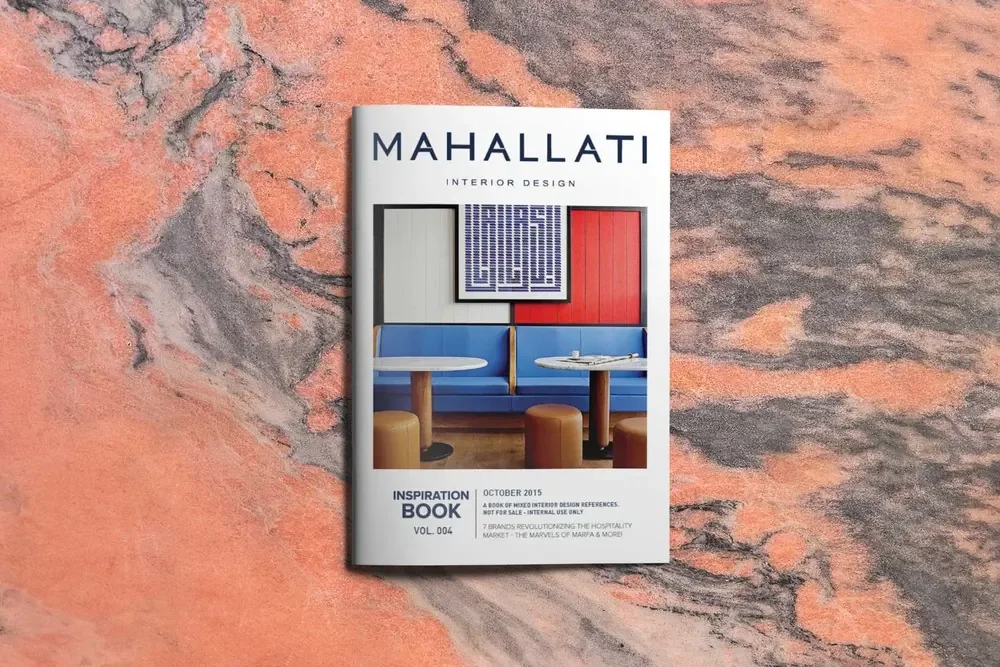 Mahallati Inspiration Book covers and the 2021 company profile