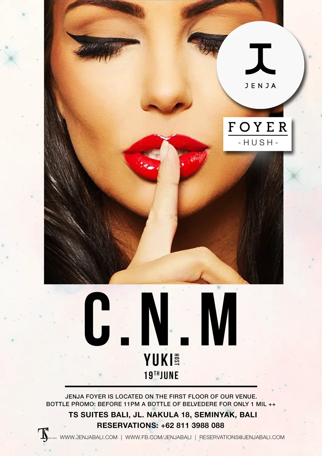 Hush: C.N.M, 19 June