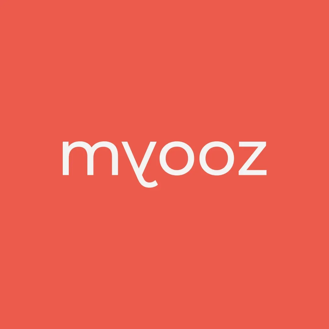 Wordmark on coral