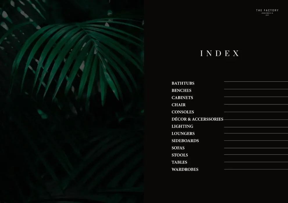 Index by product category